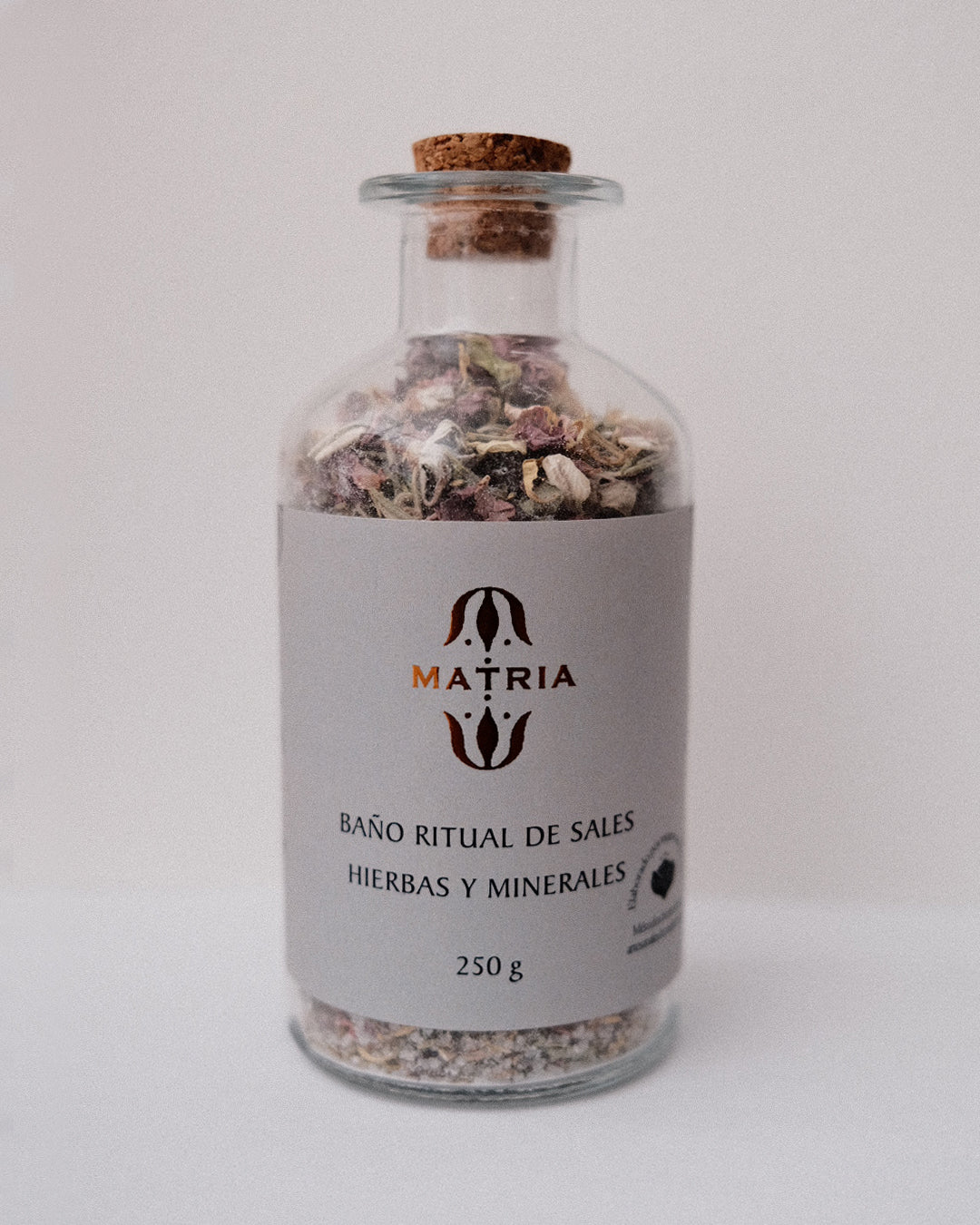 Ritual bath of salts, herbs and minerals