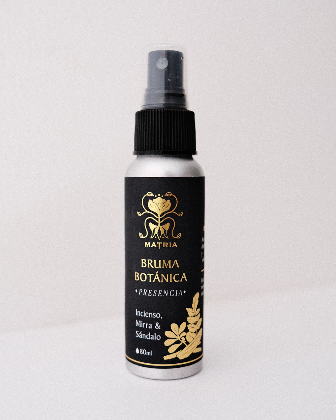 Bruma Botánica Presencia Incienso, Mirra y Sándalo 80ml