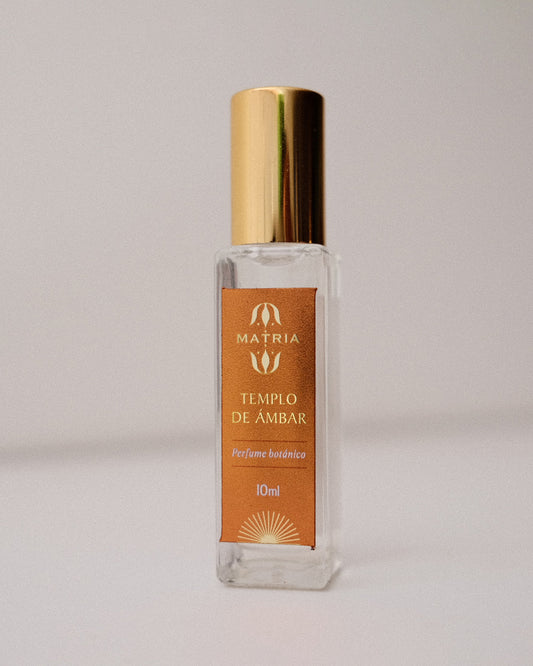 Perfume Botánico Templo de Ámbar 10ml roll-on